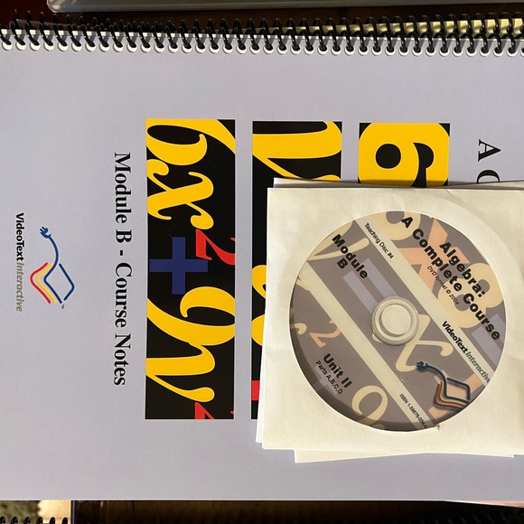 VideoText Algebra DVDs and texts - Picture 4 of 9